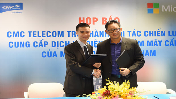 CMC Telecom - đối tác chiến lược cung cấp dịch vụ điện toán đám mây cấp 1 của Microsoft tại Việt Nam